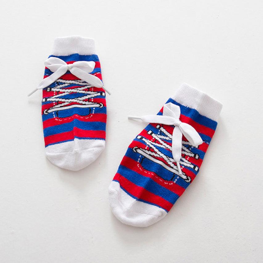 1 Pair Cartoon Socks for Newborn Kids Baby Girls and Boys