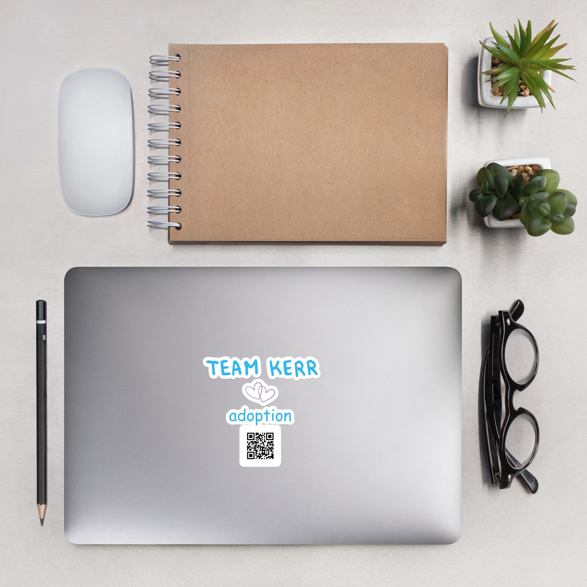 Team Kerr Bubble-free stickers