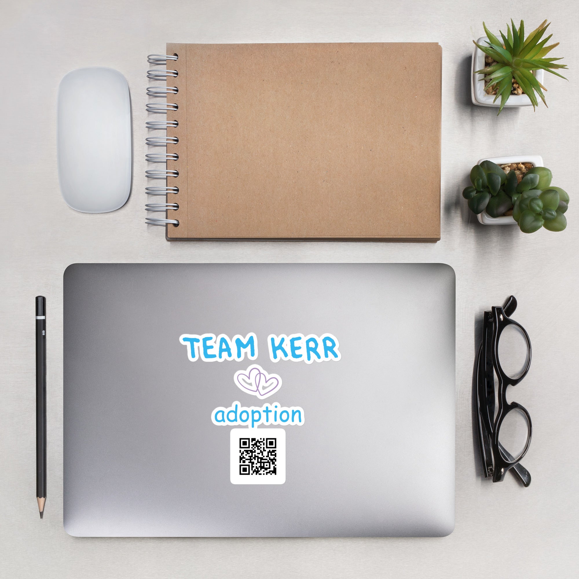 Team Kerr Bubble-free stickers